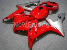 Charger l&#39;image dans la galerie, Red Silver Factory Style - YZF-R1 04-06 Fairing Kit