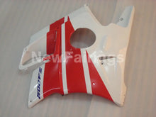 Charger l&#39;image dans la galerie, Red and White Factory Style - CBR600 F2 91-94 Fairing Kit -