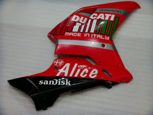 Charger l'image dans le visualiseur de la galerie, Red and Black Alice - Ducati 848/1098/1198 07-11 Fairing Kit
