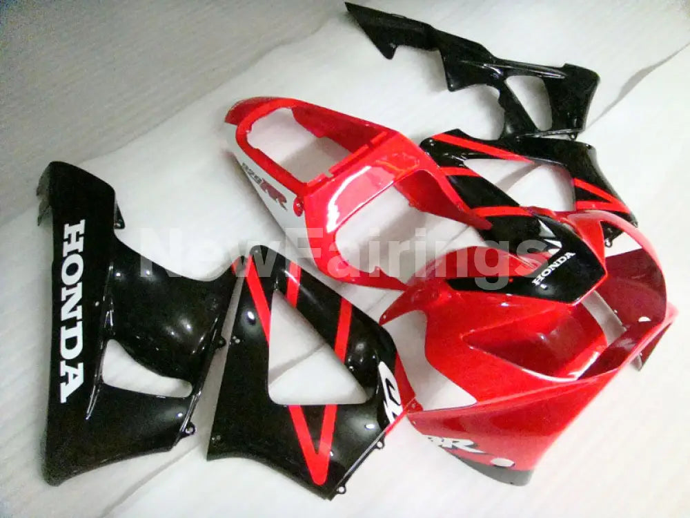 Red and Black Factory Style - CBR 929 RR 00-01 Fairing Kit
