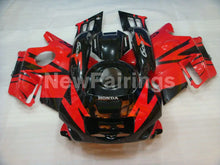 Charger l'image dans la galerie, Red and Black Factory Style - CBR600 F2 91-94 Fairing Kit