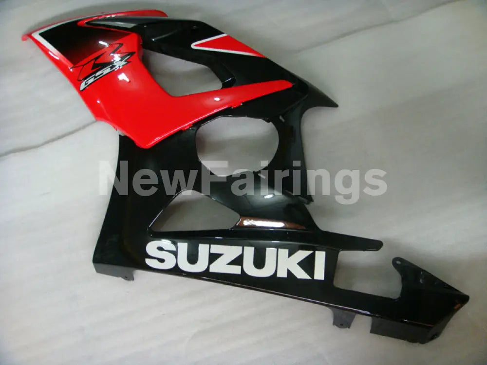 Red and Black Factory Style - GSX-R1000 05-06 Fairing Kit