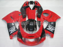 Charger l'image dans la galerie, Red and Black Factory Style - GSX-R600 96-00 Fairing Kit -
