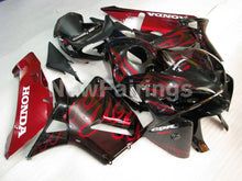 Charger l'image dans le visualiseur de la galerie, Red and Black Flame - CBR600RR 05-06 Fairing Kit