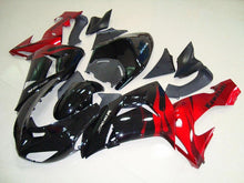 Charger l'image dans le visualiseur de la galerie, Red and Black Flame - NINJA ZX-10R 06-07 Fairing Kit