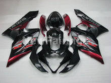 Charger l'image dans le visualiseur de la galerie, Red and Black Grey Factory Style - GSX-R1000 05-06 Fairing Kit