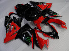 Charger l'image dans le visualiseur de la galerie, Red and Black Monster - NINJA ZX-10R 04-05 Fairing Kit