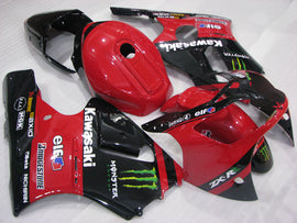Red and Black Monster - NINJA ZX-12R 00-01 Fairing Kit