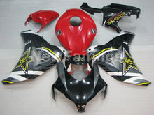 Charger l'image dans le visualiseur de la galerie, Red and Black ROCKSTAR - CBR1000RR 08-11 Fairing Kit