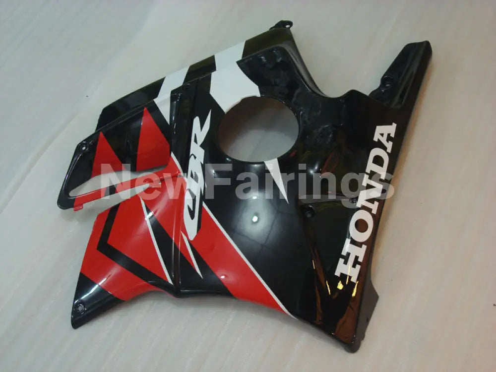 Red and Black White Factory Style - CBR600 F2 91-94 Fairing Kit