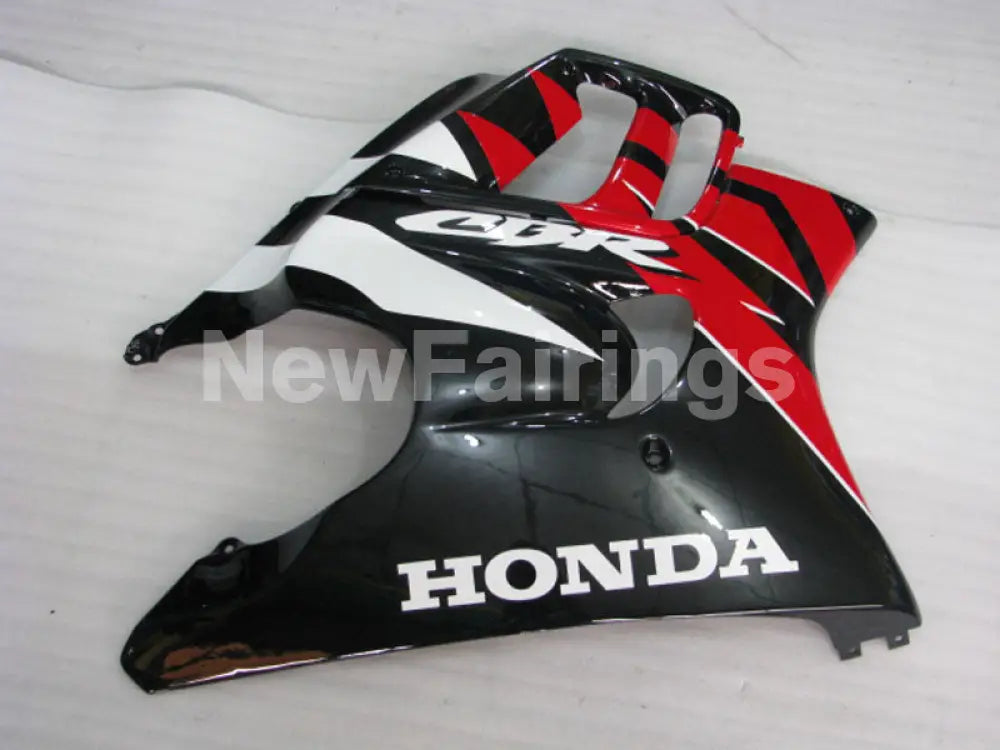 Red and Black White Factory Style - CBR600 F3 97-98 Fairing Kit