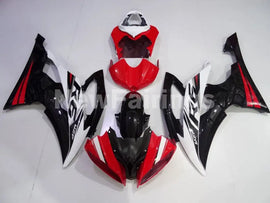 Red and Black White Factory Style - YZF-R6 08-16 Fairing Kit Vehicles & Parts > Vehicle Parts & Accessories > Motor