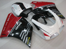 Charger l'image dans le visualiseur de la galerie, Red and Black White Performance - Ducati 748/916/996/998 96-02 Fairing Kit (Single Passenger Seat)