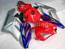 Charger l'image dans la galerie, Red Blue and Silver Factory Style - CBR1000RR 04-05 Fairing Kit