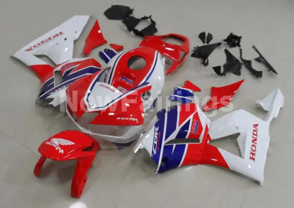 Red and Blue White HRC - CBR600RR 13-23 Fairing Kit