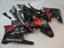 Charger l'image dans la galerie, Red and Grey Black Factory Style - CBR600 F2 91-94 Fairing Kit