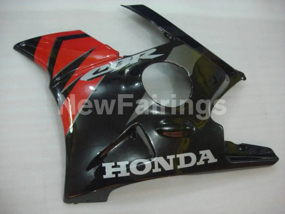 Red and Grey Black Factory Style - CBR600 F2 91-94 Fairing Kit