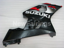 Charger l'image dans la galerie, Red and Silver Black Factory Style - GSX-R600 04-05 Fairing