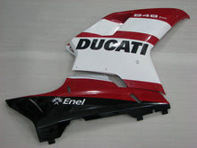 Charger l'image dans le visualiseur de la galerie, Red and White Black Enel - Ducati 848 07-11 Fairing Kit