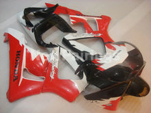 Charger l'image dans la galerie, Red and White Black Factory Style - CBR 929 RR 00-01 Fairing Kit