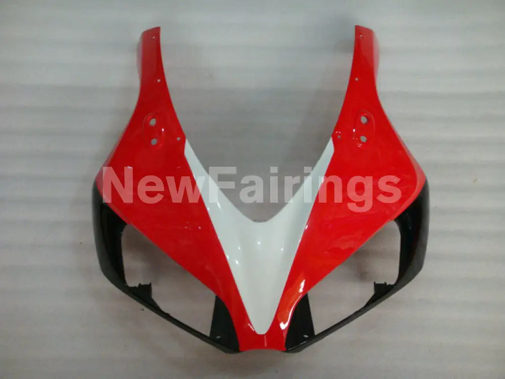 Red and White Black Factory Style - CBR1000RR 06-07 Fairing Kit
