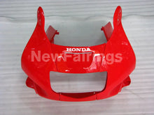 Charger l'image dans la galerie, Red and White Black Factory Style - CBR600 F2 91-94 Fairing Kit