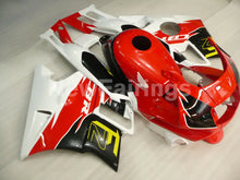 Charger l'image dans la galerie, Red White and Black Factory Style - CBR600 F2 91-94 Fairing Kit