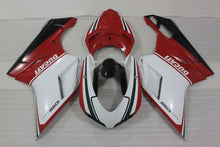 Charger l'image dans le visualiseur de la galerie, Red and White Black Factory Style - Ducati 1098 07-11 Fairing Kit