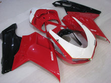 Charger l'image dans le visualiseur de la galerie, Red and White Black Factory Style - Ducati 1198 07-11 Fairing Kit
