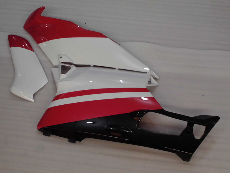 Red and White Black Factory Style - Ducati 749/999 05-06 Fairing Kit (Single Passenger Seat)