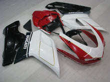 Charger l'image dans le visualiseur de la galerie, Red and White Black Factory Style - Ducati 848/1098/1198 07-11 Fairing Kit