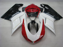 Charger l'image dans le visualiseur de la galerie, Red and White Black Factory Style - Ducati 848/1098/1198 07-11 Fairing Kit