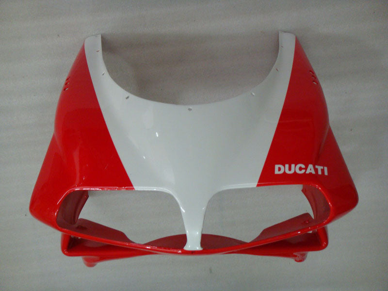 Red and White Black Performance - Ducati 996 96-02 Fairing Kit