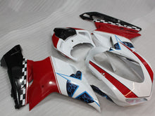 Charger l'image dans le visualiseur de la galerie, Red White and Black Star - Ducati 848/1098/1198 07-11 Fairing Kit