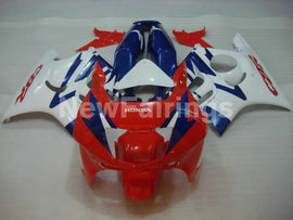 Red and White Blue Factory Style - CBR600 F3 95-96 Fairing Kit