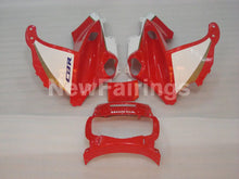Charger l'image dans la galerie, Red and White Factory Style - CBR600 F2 91-94 Fairing Kit