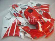 Charger l'image dans la galerie, Red and White Factory Style - CBR600 F2 91-94 Fairing Kit