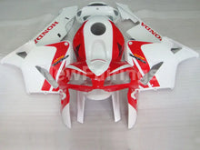 Charger l'image dans la galerie, Red and White Factory Style - CBR600RR 05-06 Fairing Kit
