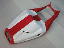 Charger l'image dans le visualiseur de la galerie, Red and White Factory Style - Ducati 748 96-02 Fairing Kit (Single Passenger Seat)