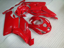 Charger l'image dans le visualiseur de la galerie, Red and White Factory Style - Ducati 749 03-04 Fairing Kit (Single Passenger Seat)