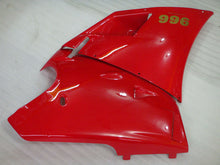 Charger l'image dans le visualiseur de la galerie, Red White Factory Style - Ducati 996 96-02 Fairing Kit (Single Passenger Seat)