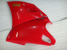 Charger l'image dans le visualiseur de la galerie, Red and White Factory Style - Ducati 996 96-02 Fairing Kit (Single Passenger Seat)