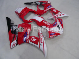 Red and White FIAMM - YZF-R6 03-04 Fairing Kit Vehicles & Parts > Vehicle Parts & Accessories > Motor Vehicle Parts >