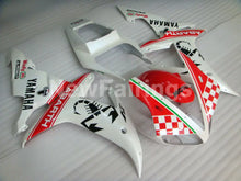 Charger l'image dans la galerie, Red and White Scorpion - YZF-R1 02-03 Fairing Kit