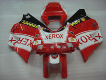 Charger l'image dans le visualiseur de la galerie, Red and White XEROX - Ducati 748/916/996/998 96-02 Fairing Kit (Single Passenger Seat)