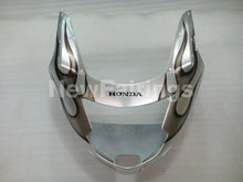 Charger l&#39;image dans la galerie, Silver and Black Flame - CBR 1100 XX 96-07 Fairing Kit -