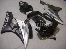 Charger l&#39;image dans la galerie, Silver and Black Matte Black Factory Style - YZF-R6 06-07 Fairing Kit Vehicles &amp; Parts &gt; Vehicle Parts &amp; Accessories &gt;