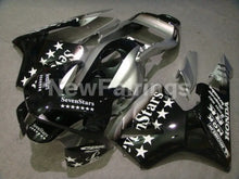 Charger l&#39;image dans la galerie, Silver and Black SevenStars - CBR600RR 03-04 Fairing Kit -