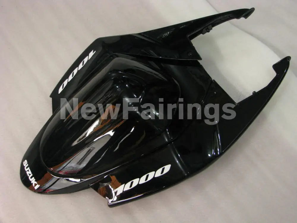 Silver and Black Flame - GSX-R1000 05-06 Fairing Kit