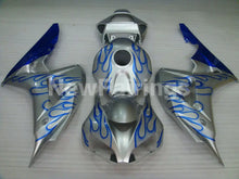 Charger l'image dans la galerie, Silver and Blue Flame - CBR1000RR 06-07 Fairing Kit -